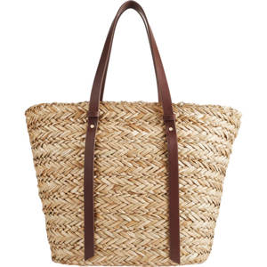 LK Bennett Viola Natural Straw Basket Bag